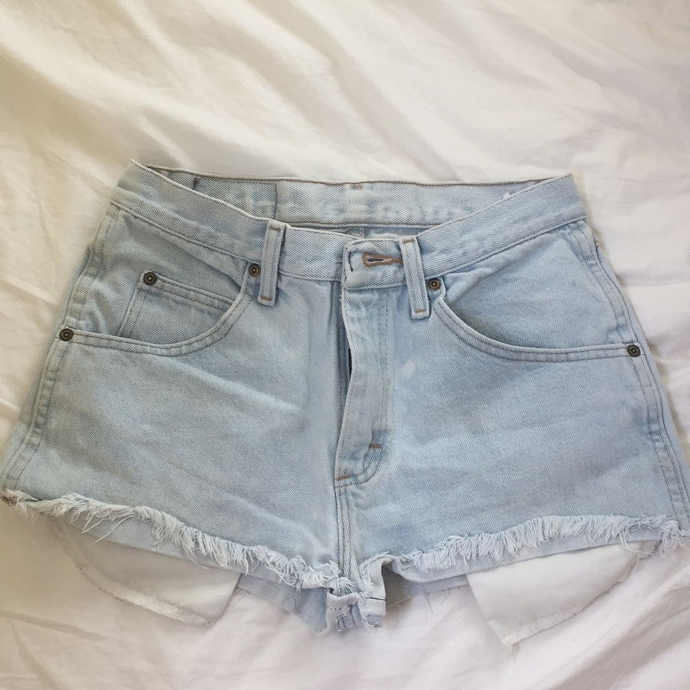 Wrangler Vintage Denim Shorts Light wash